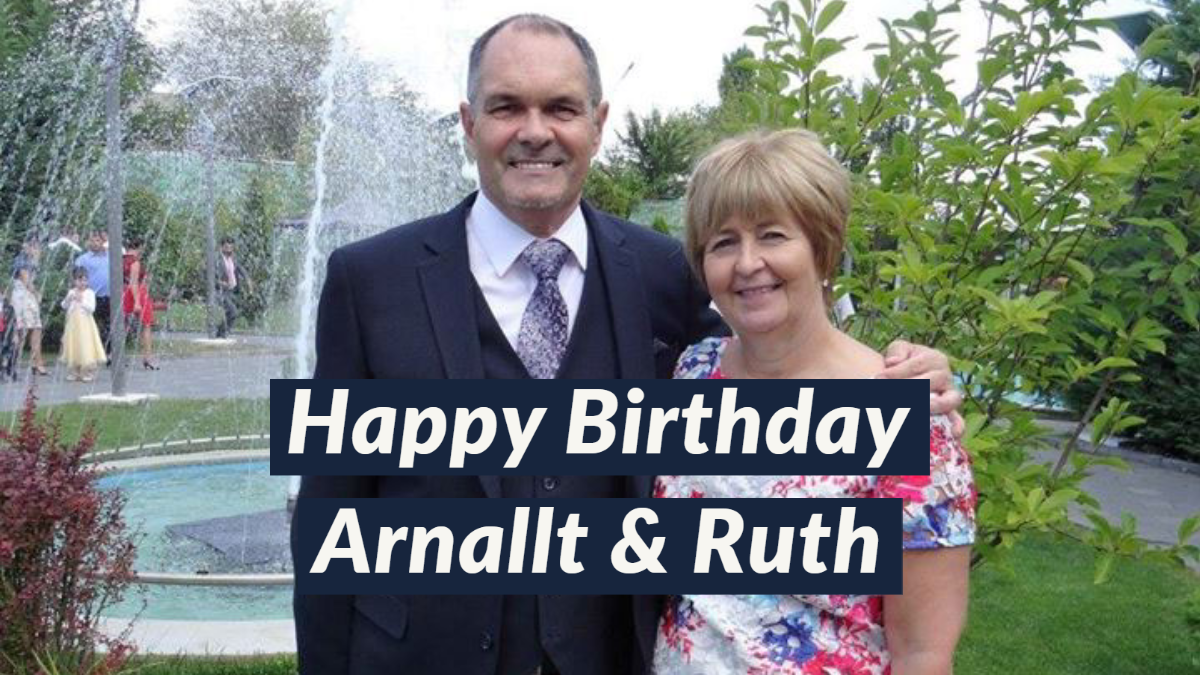 Waterfront Community Church | Happy Birthday to Pastor Arnallt & Ruth!